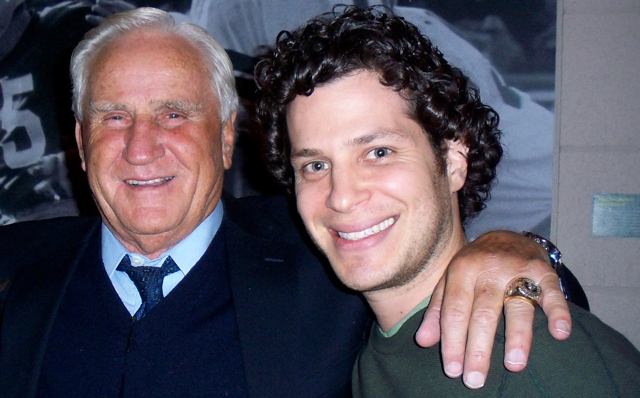 Don Shula and director Tommy Kail